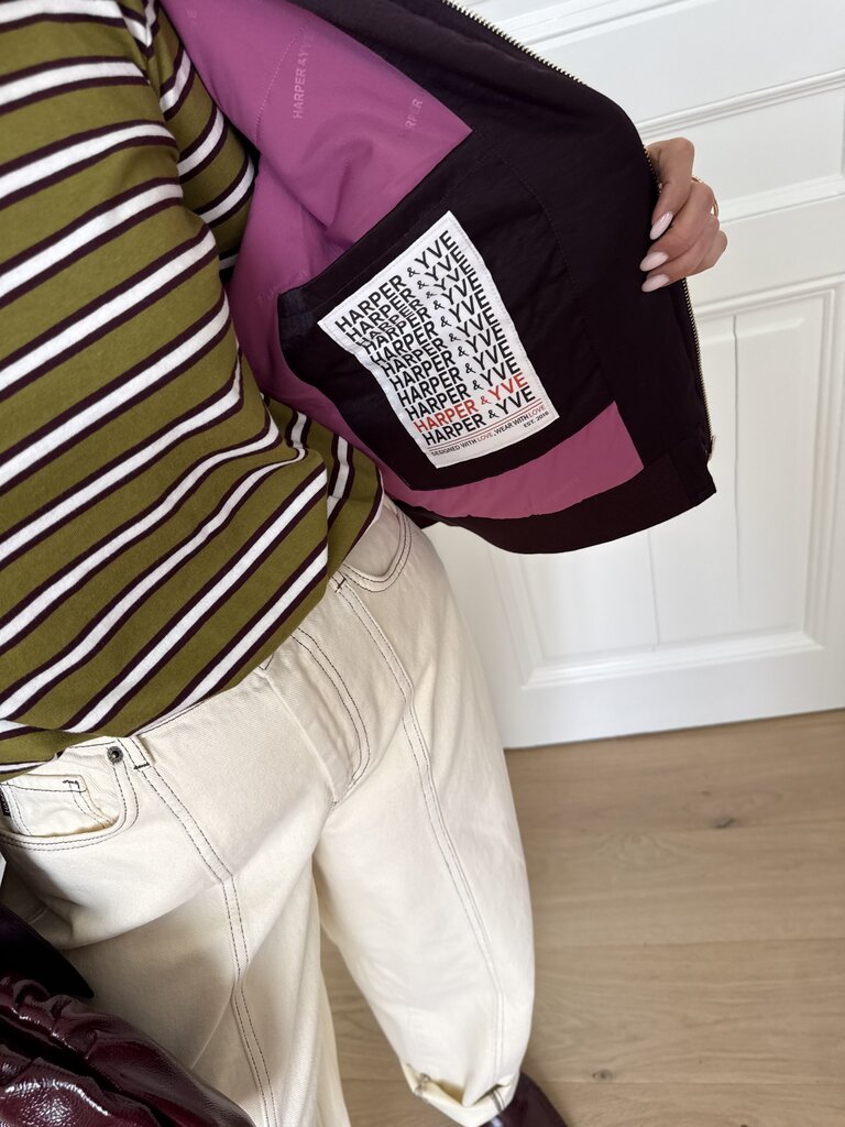 Lenora jacket berry