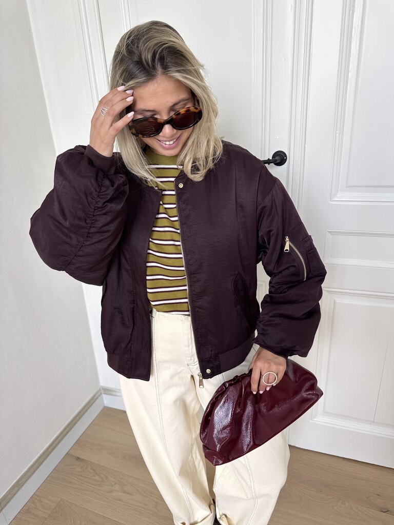 Lenora jacket berry