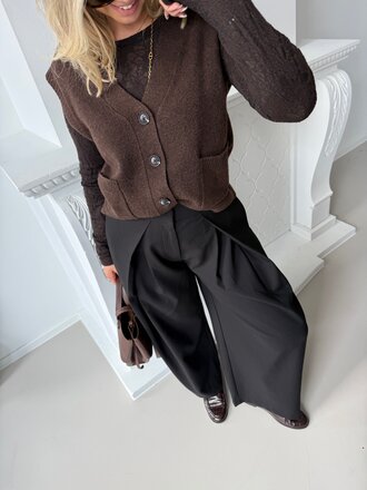 Yasmine pantalon black