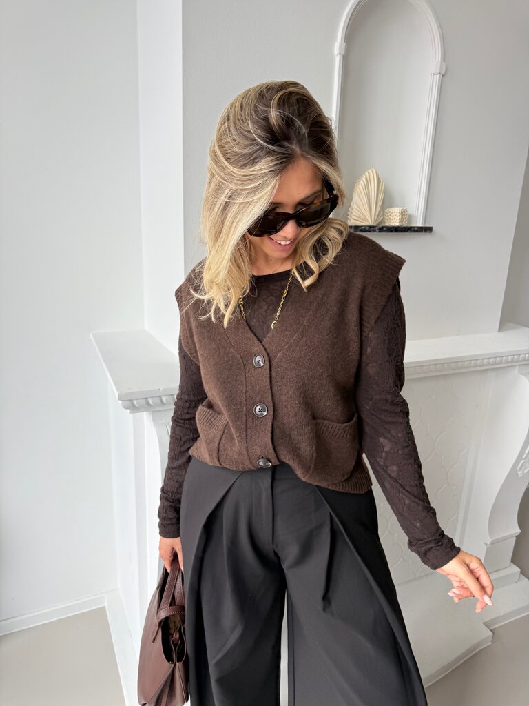 Yasmine pantalon black