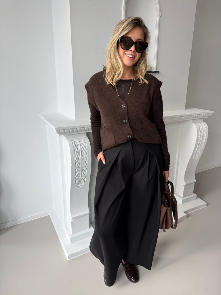 Yasmine pantalon black