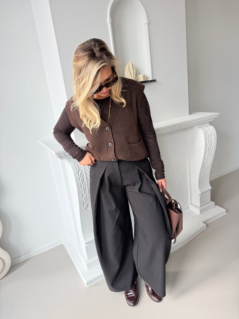 Yasmine pantalon black