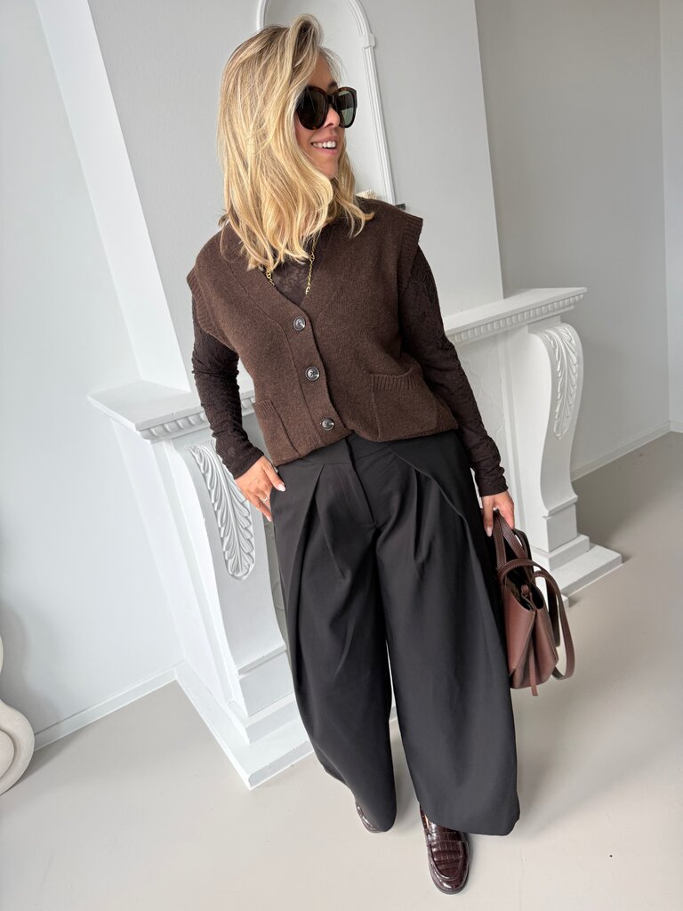 Yasmine pantalon black