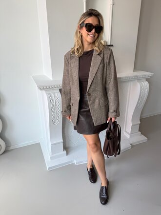 Prim blazer brown