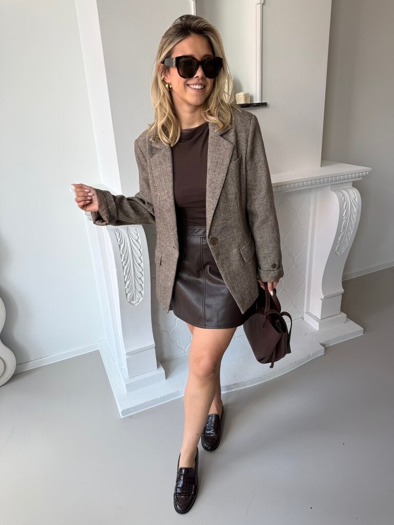 Prim blazer brown