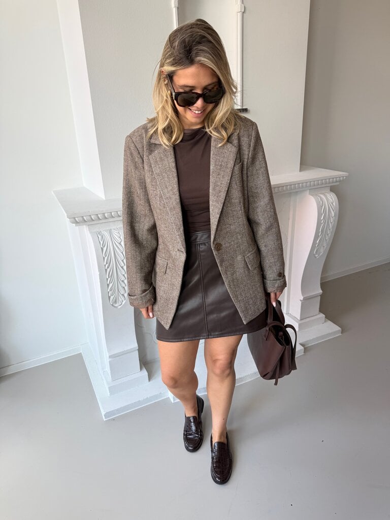 Prim blazer brown