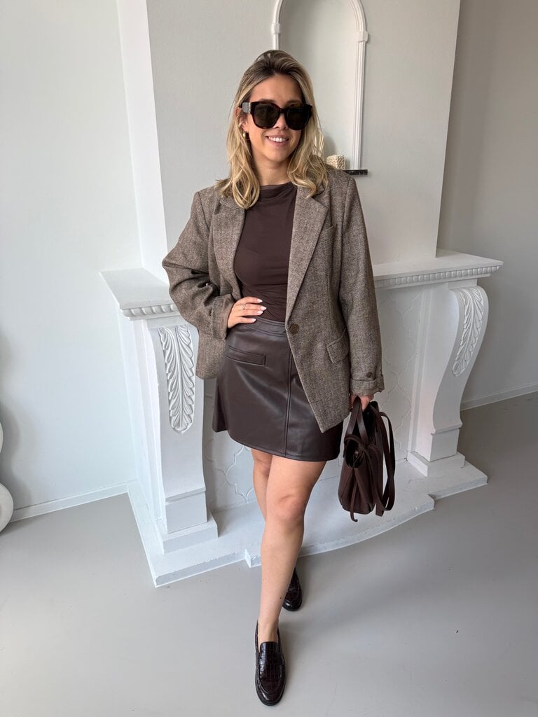 Prim blazer brown