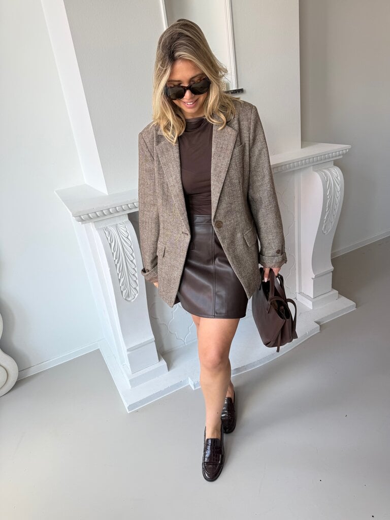 Prim blazer brown