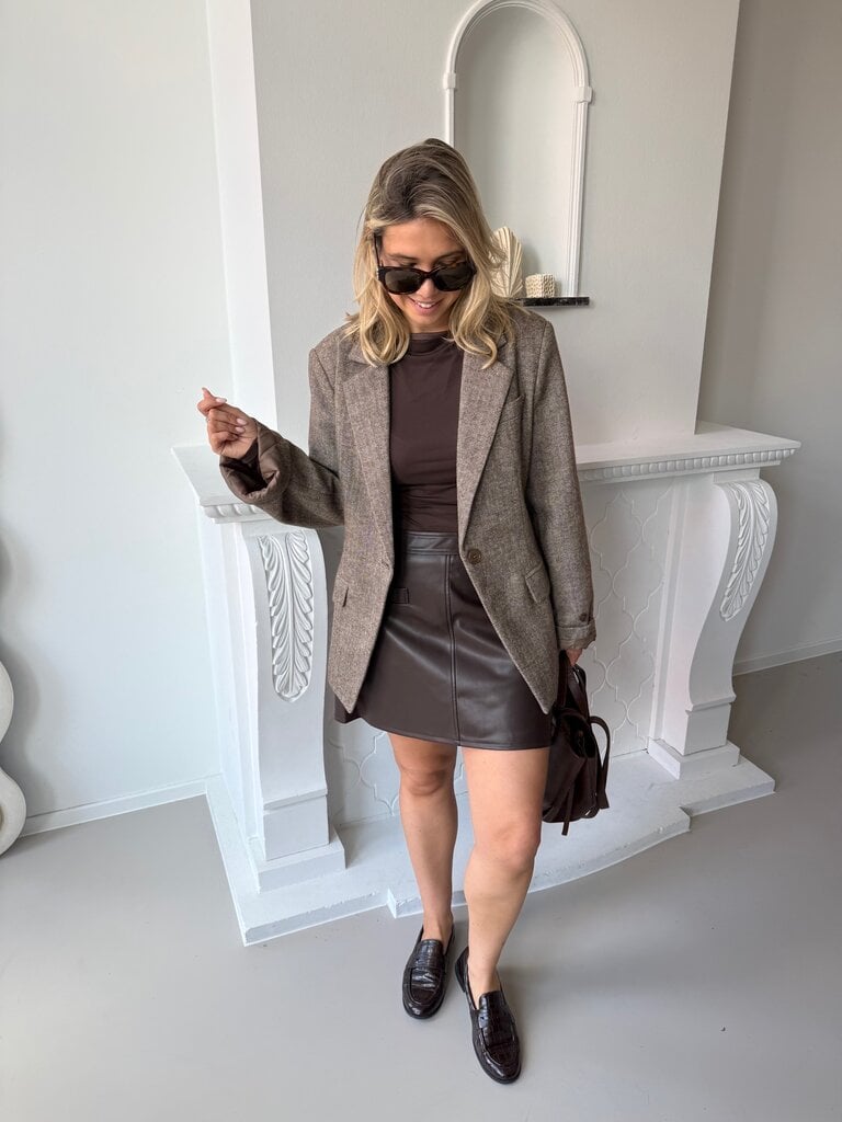 Prim blazer brown