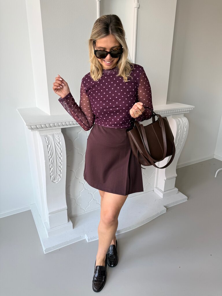 Bailey top plum