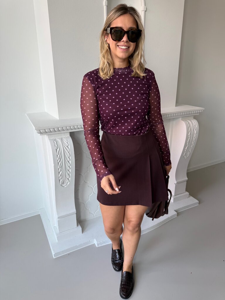 Bailey top plum