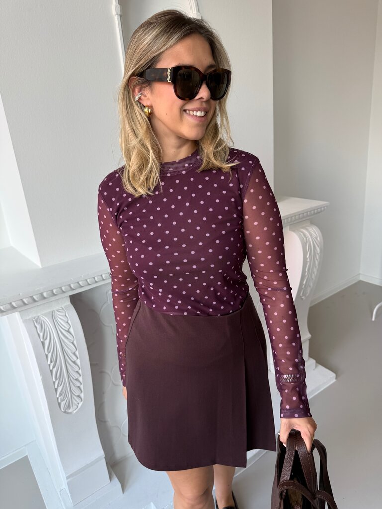 Bailey top plum