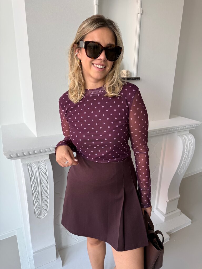 Bailey top plum