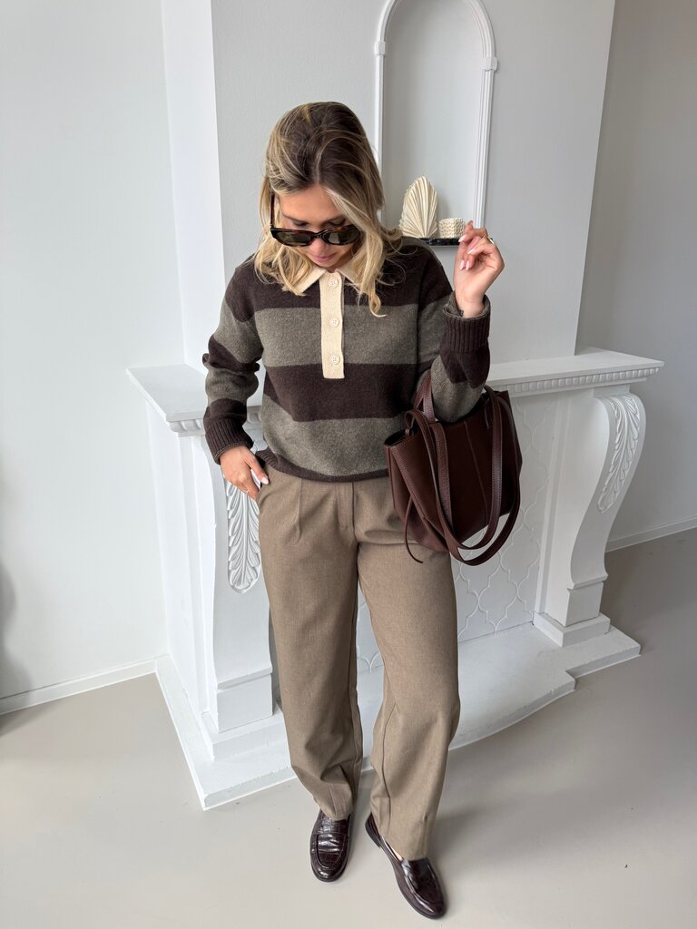 Blythe pantalon olive