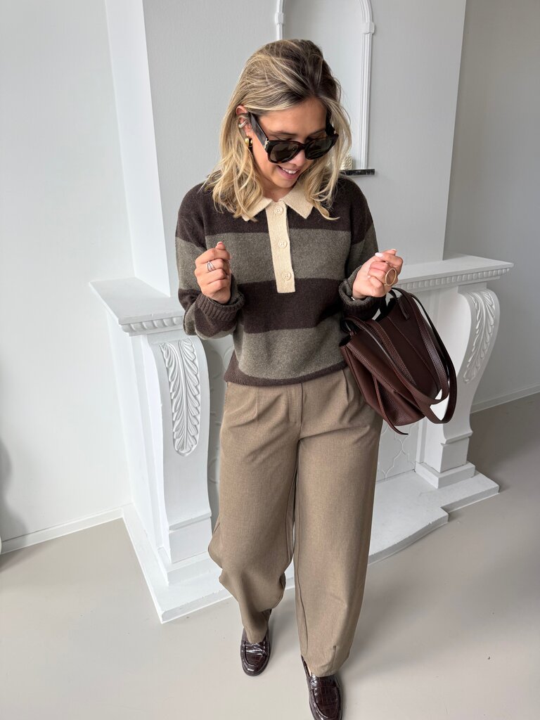 Blythe pantalon olive