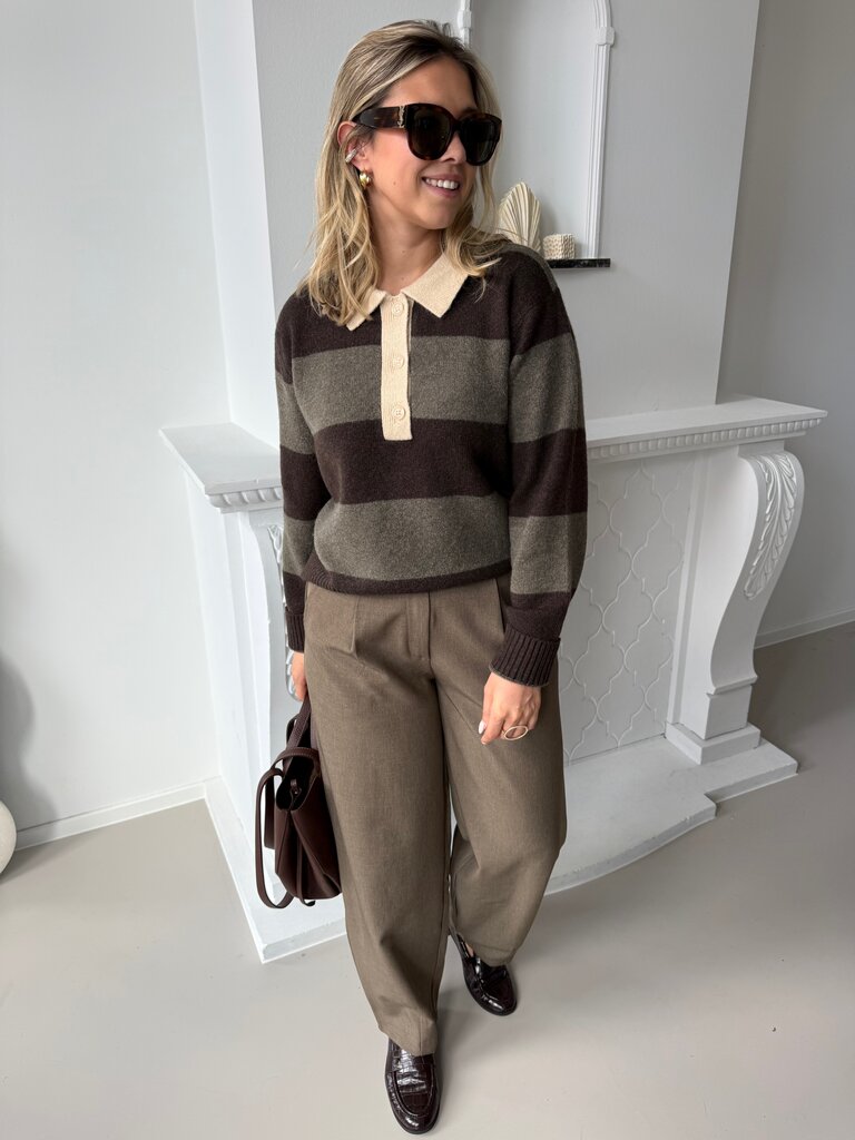 Blythe pantalon olive