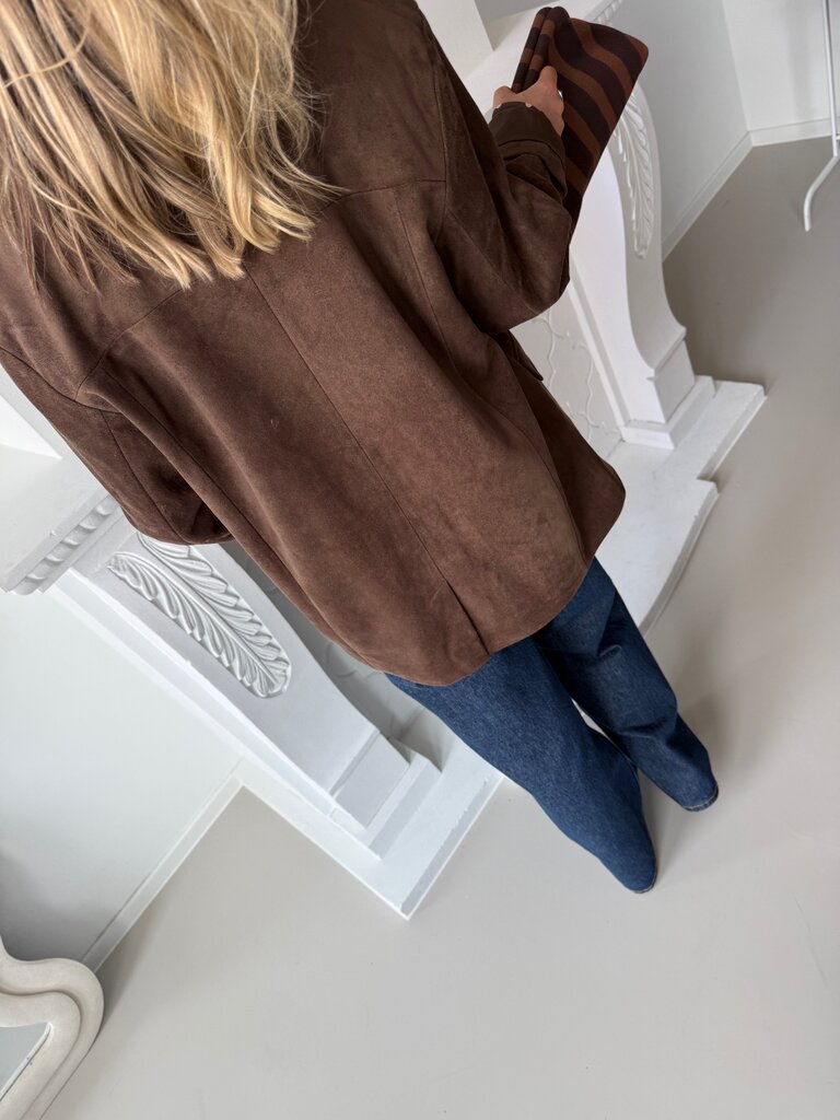 Petra blazer brown
