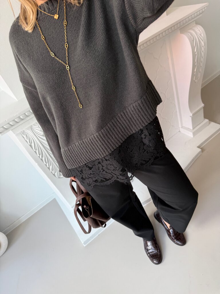 Tara barrel pants black