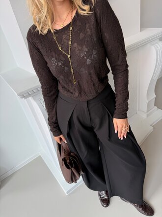 Esvia top brown
