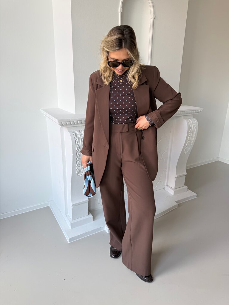 Linda pantalon brown