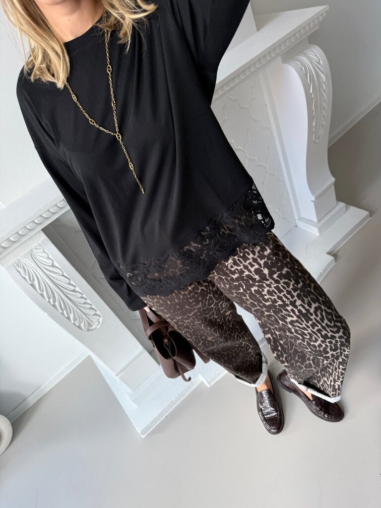 Vivvi long sleeve shirt black