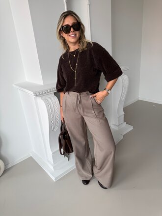 Tempo pullover brown