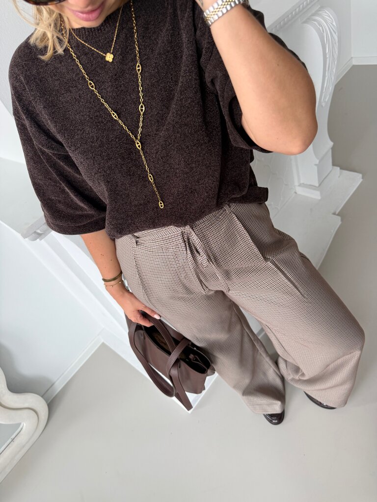 Tempo pullover brown