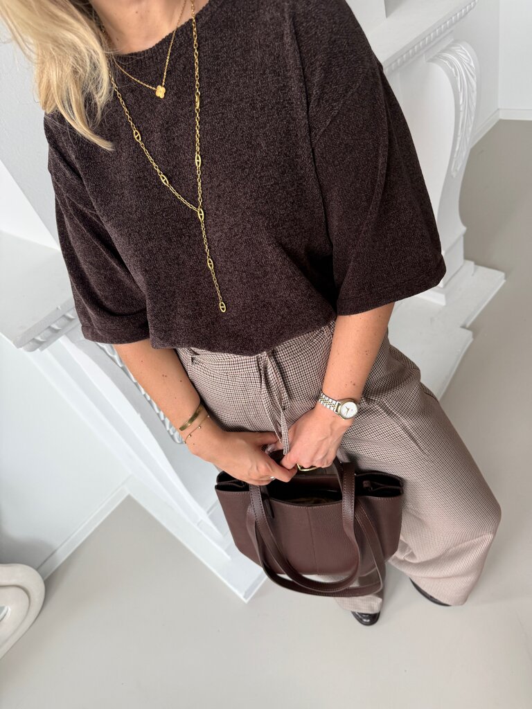 Tempo pullover brown
