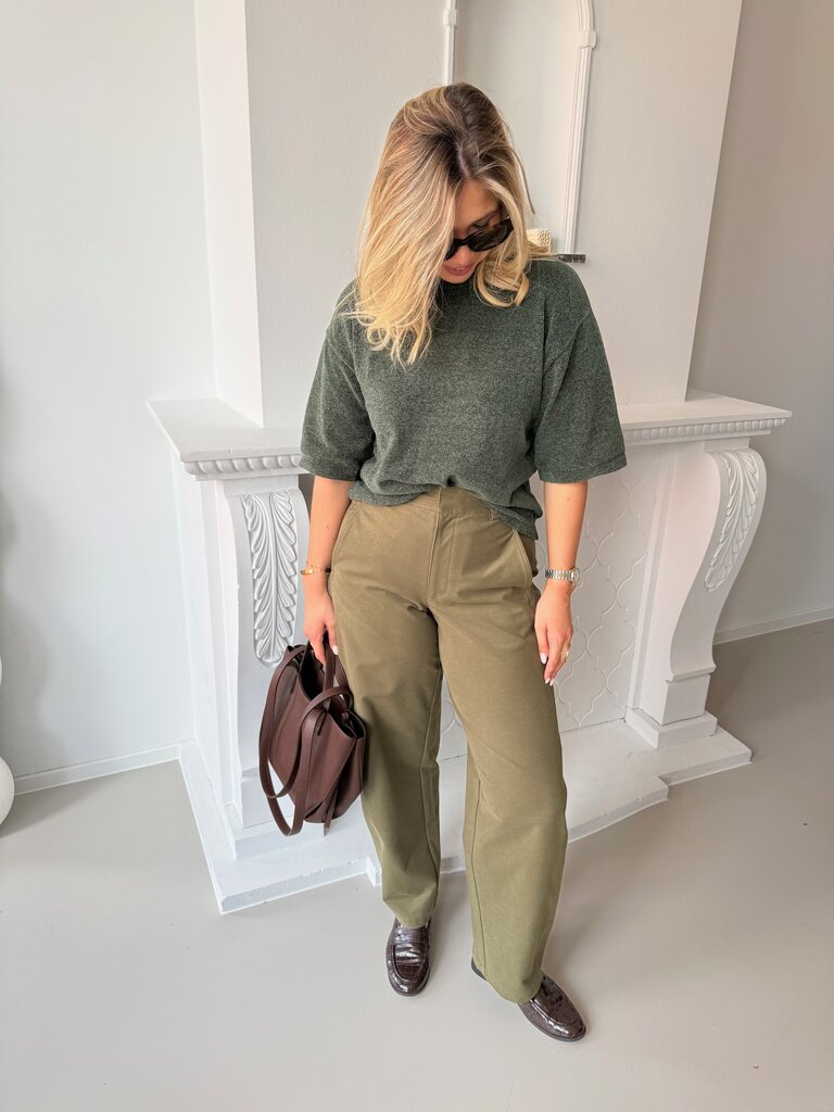 Tempo pullover khaki