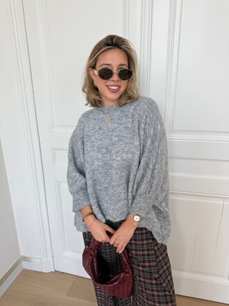 Lizzy knit grey