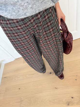 Sissy pantalon green/bordeaux