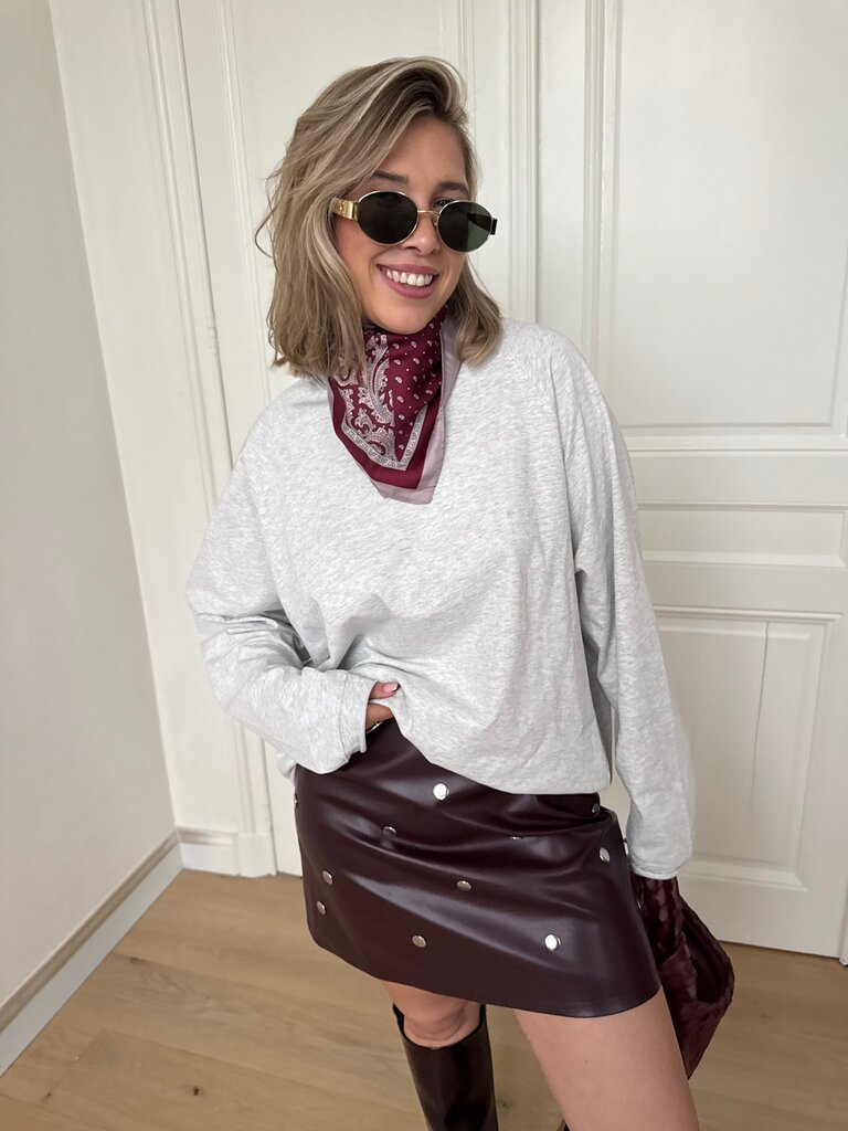 Juliette long sleeve t-shirt grey