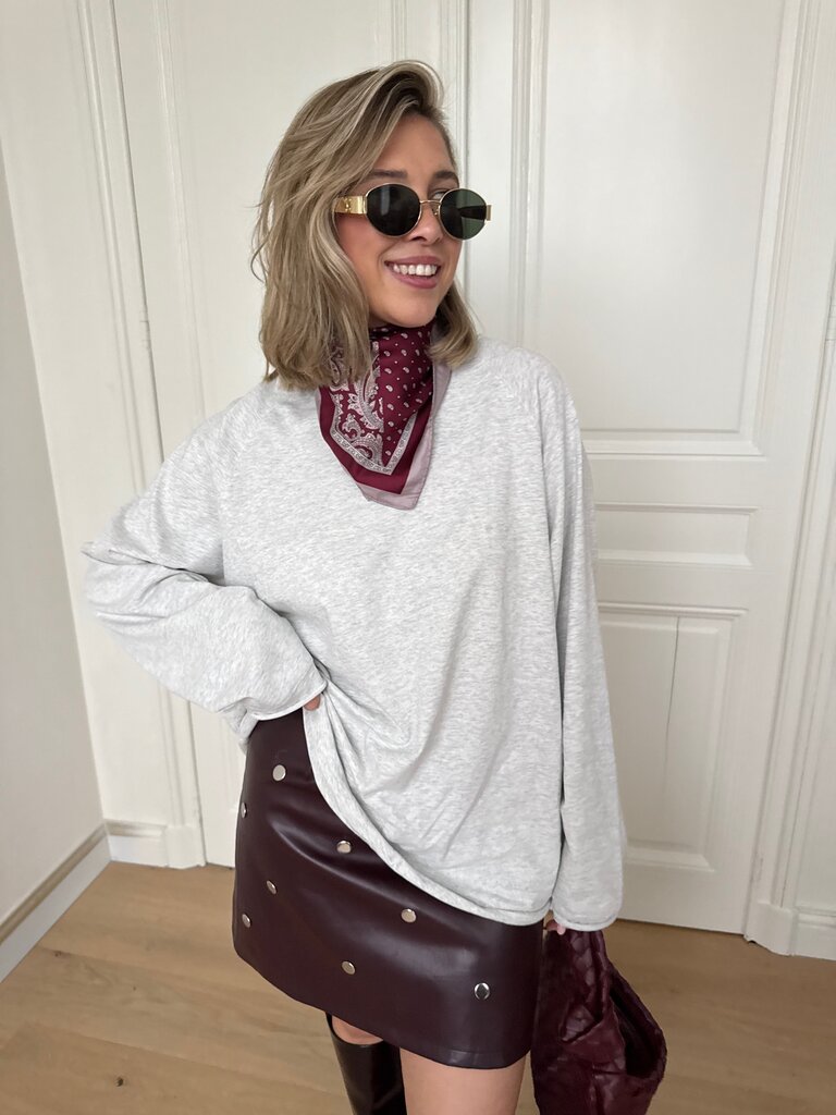 Juliette long sleeve t-shirt grey
