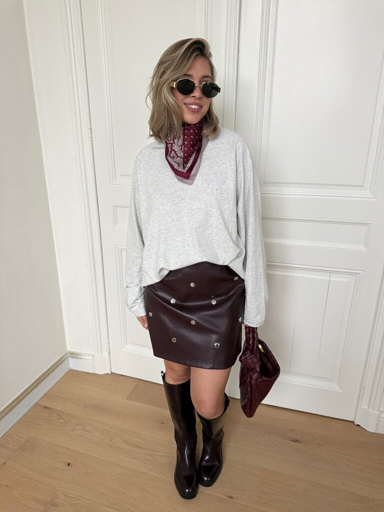 Juliette long sleeve t-shirt grey