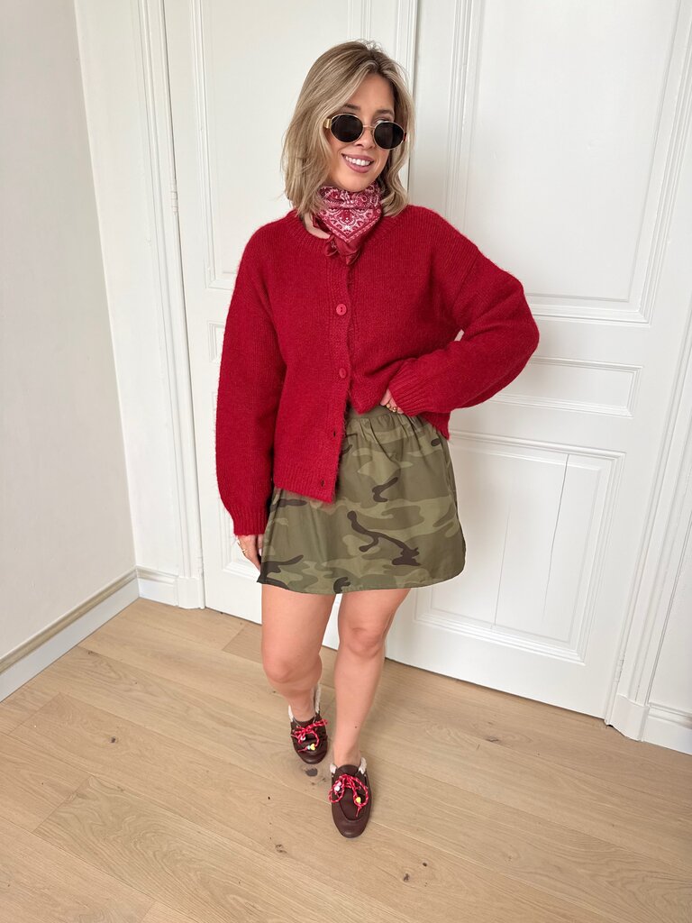 Kiki knit red