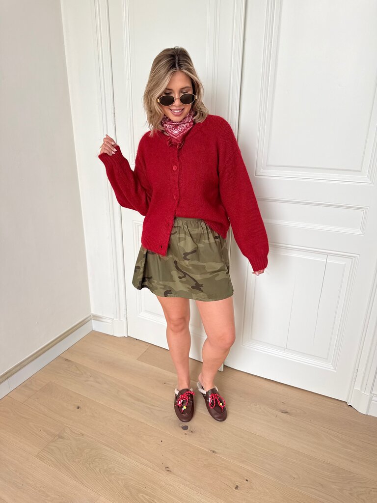 Kiki knit red