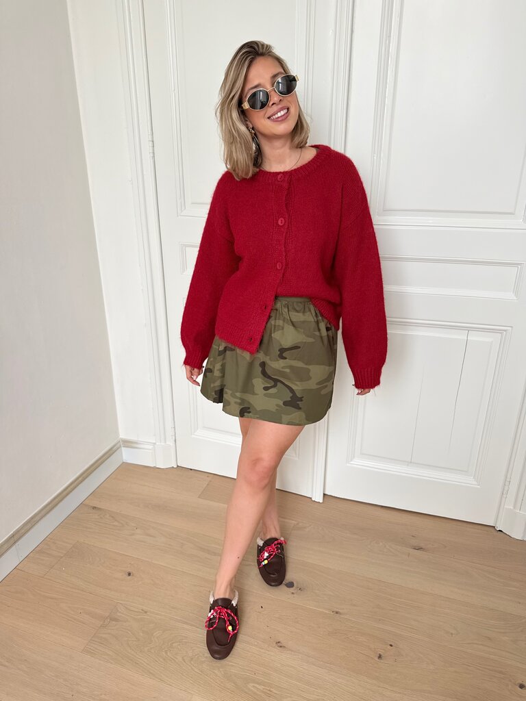 Kiki knit red