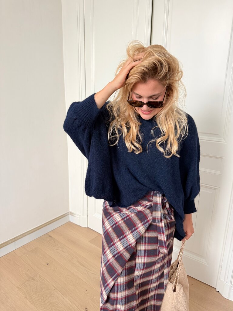 Lizzy knit blue