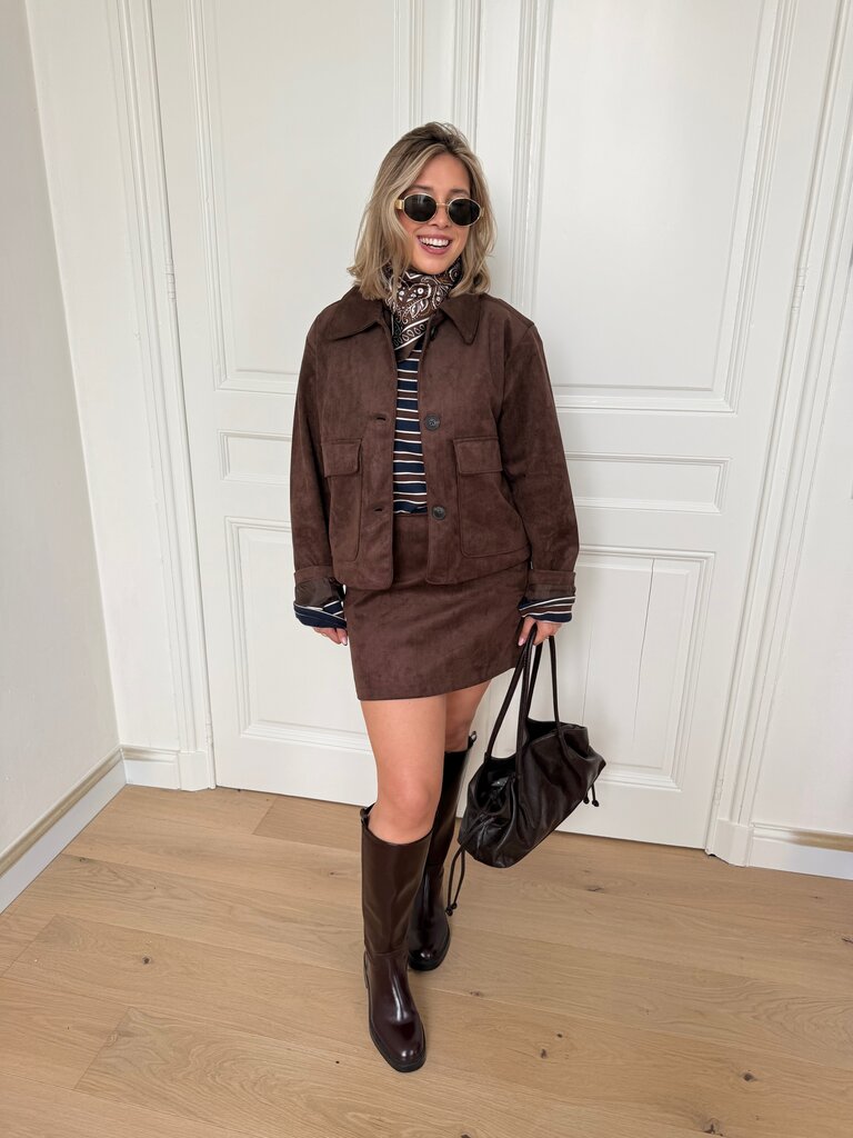 Luisa jacket brown