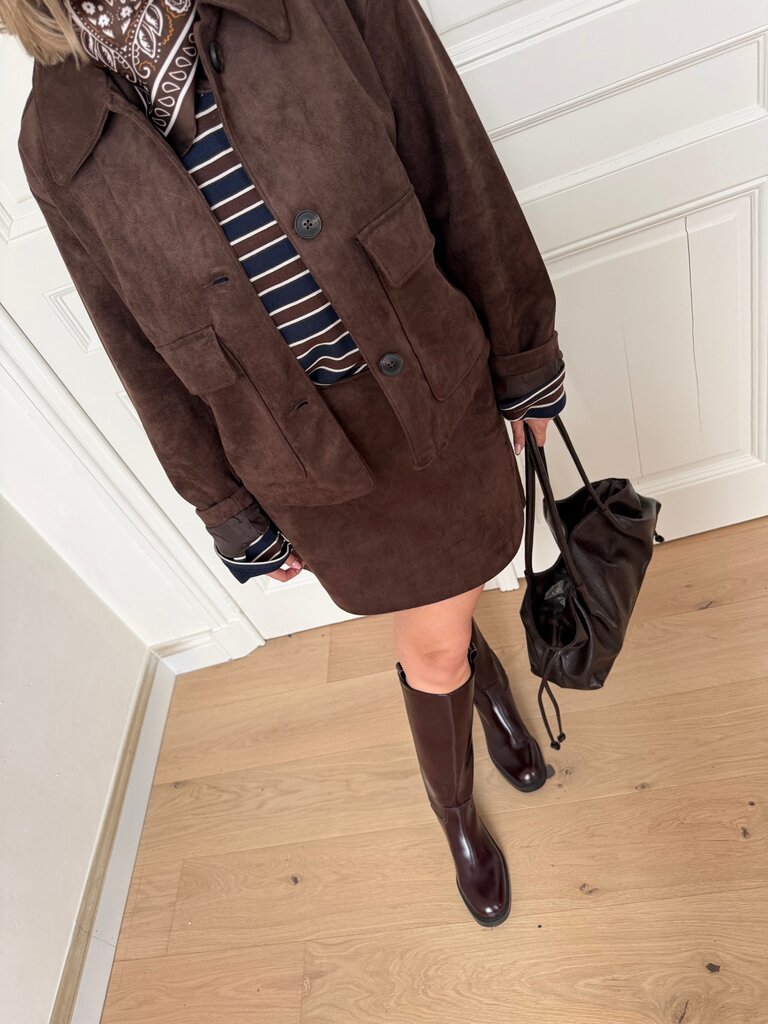 Luisa jacket brown