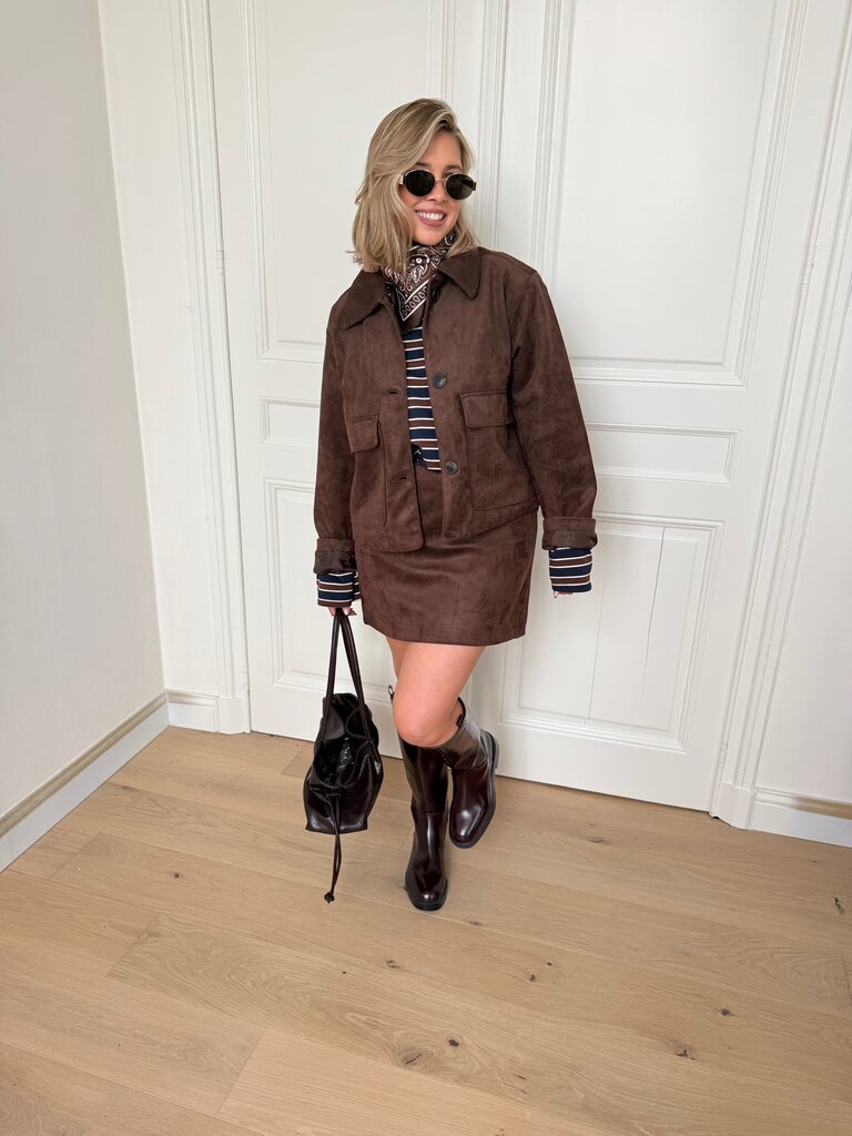 Luisa jacket brown