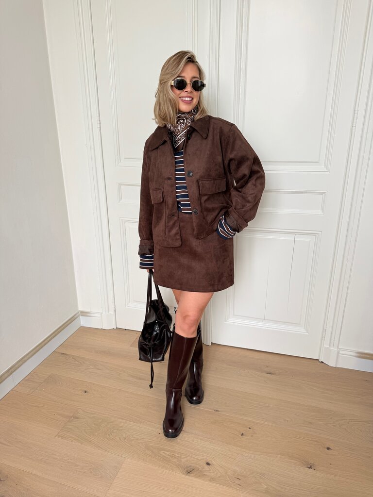 Luisa jacket brown
