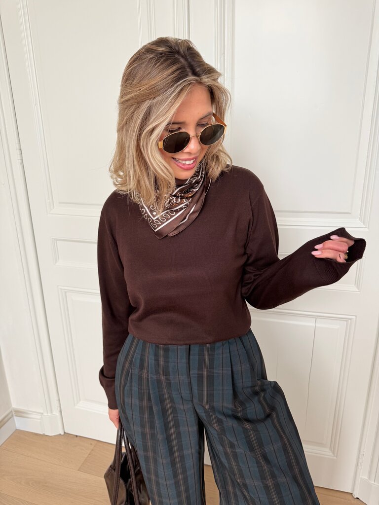 Katie pullover brown