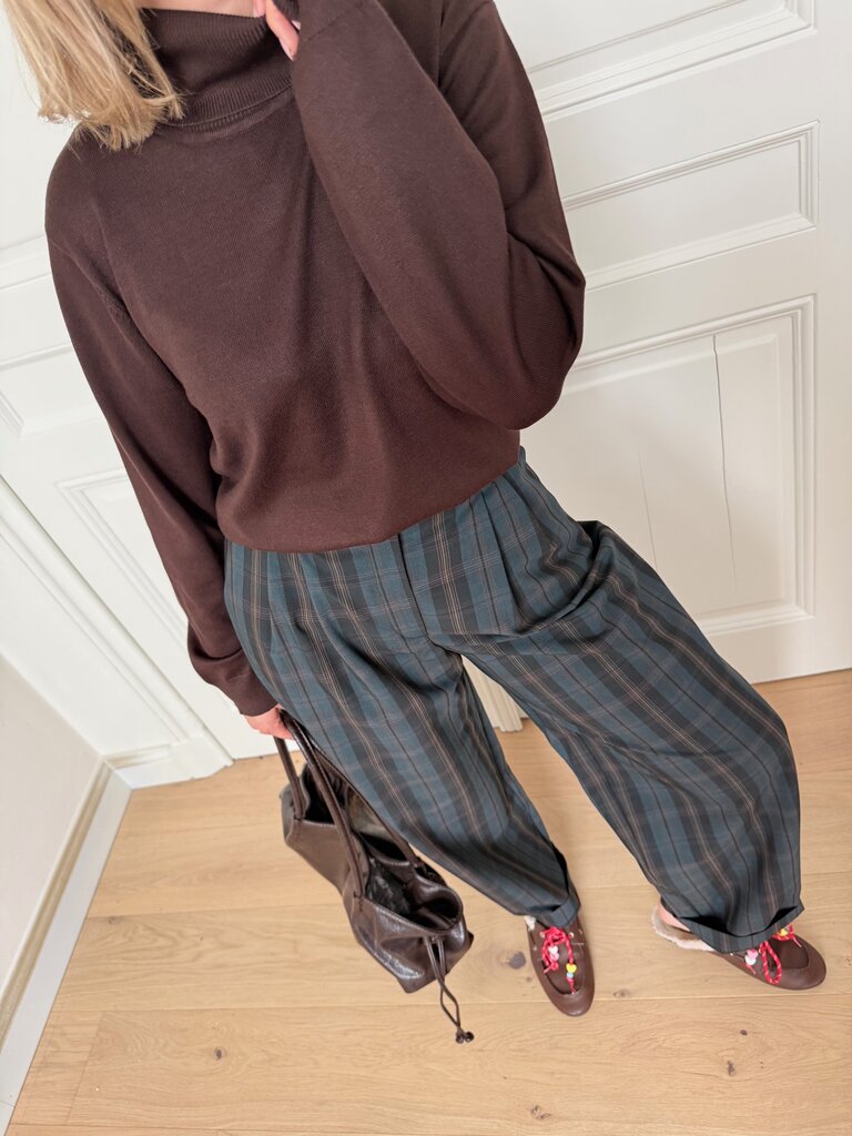 Nico miley barrel pantalon green