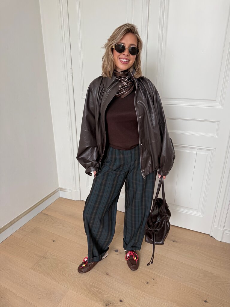 Nico miley barrel pantalon green