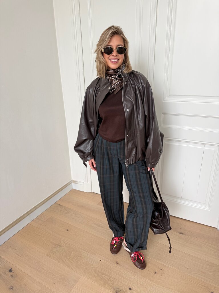 Nico miley barrel pantalon green