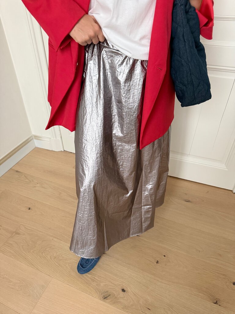 Bling skirt silver