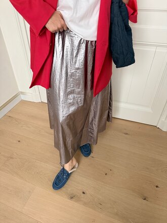 Bling skirt silver