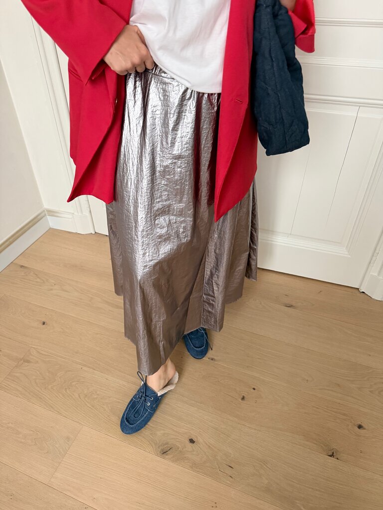 Bling skirt silver