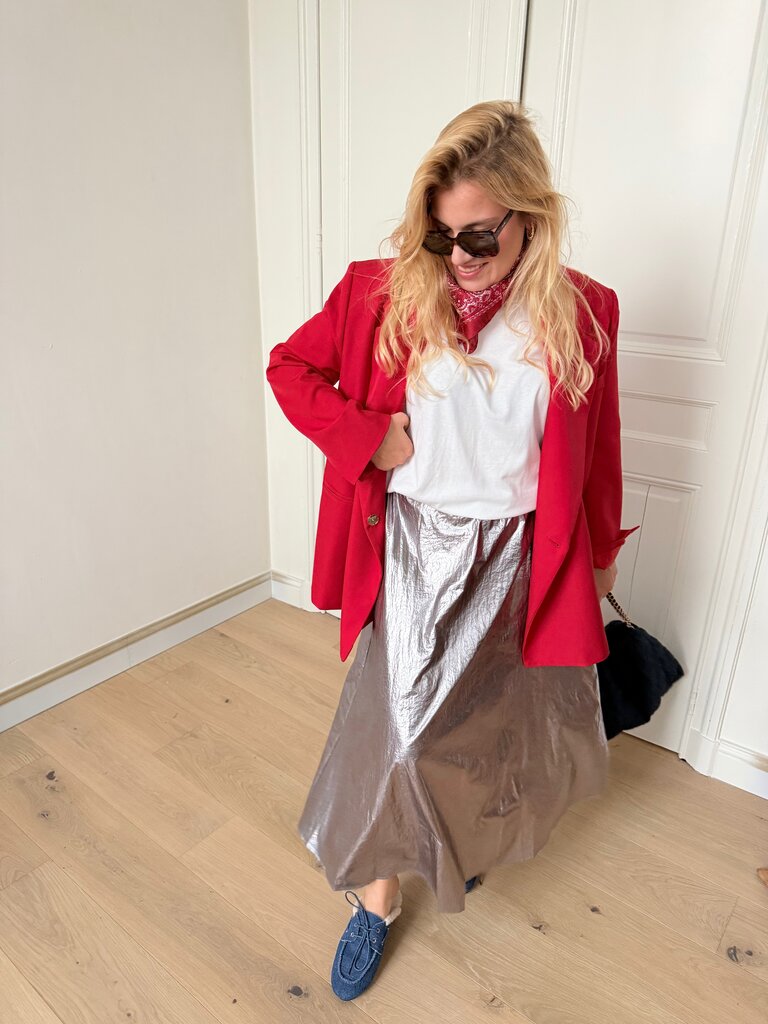Bling skirt silver